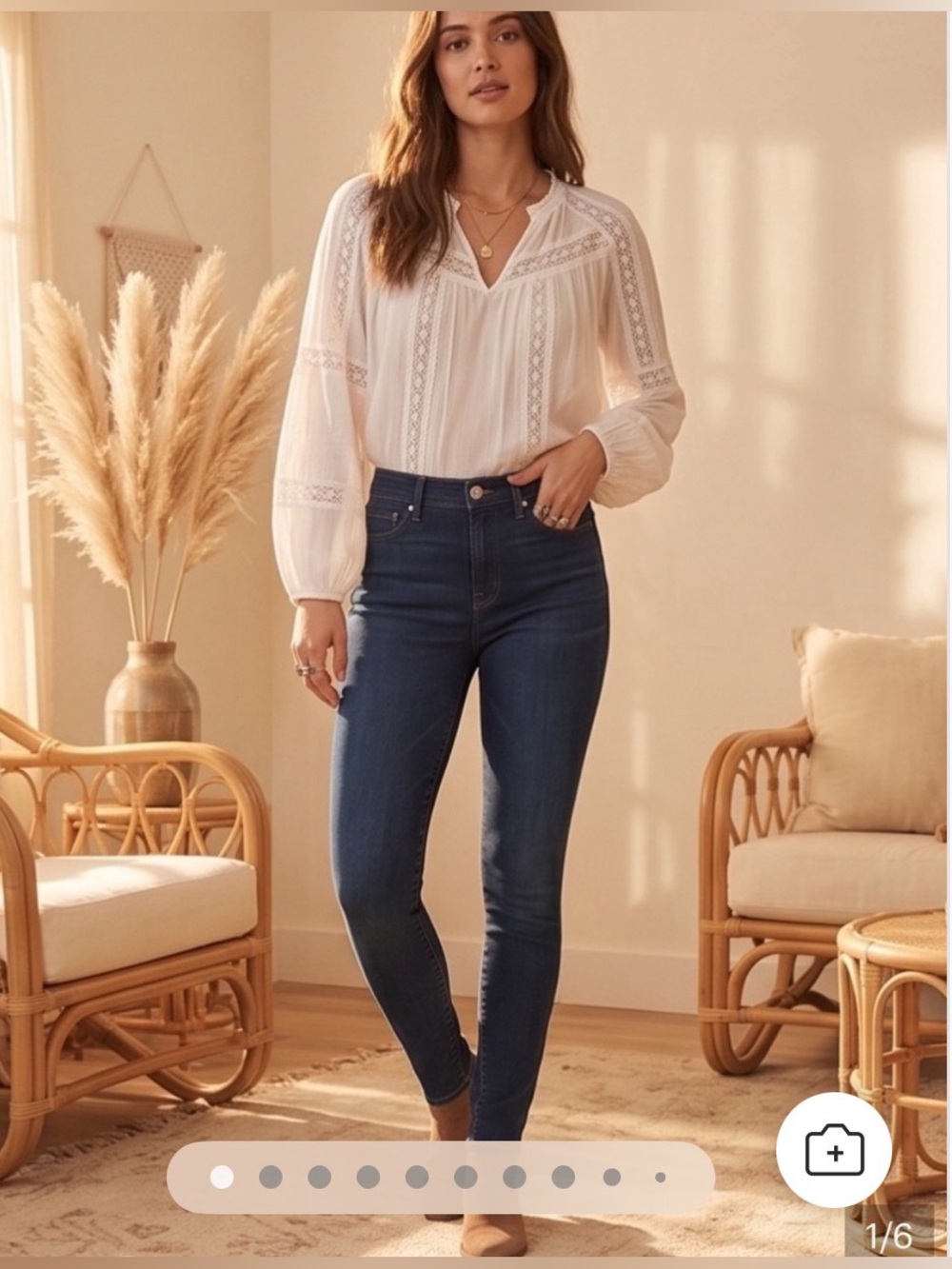 Levi’s 311 Mid-Rise Shaping Skinny Jeans in Dark Blue Wash